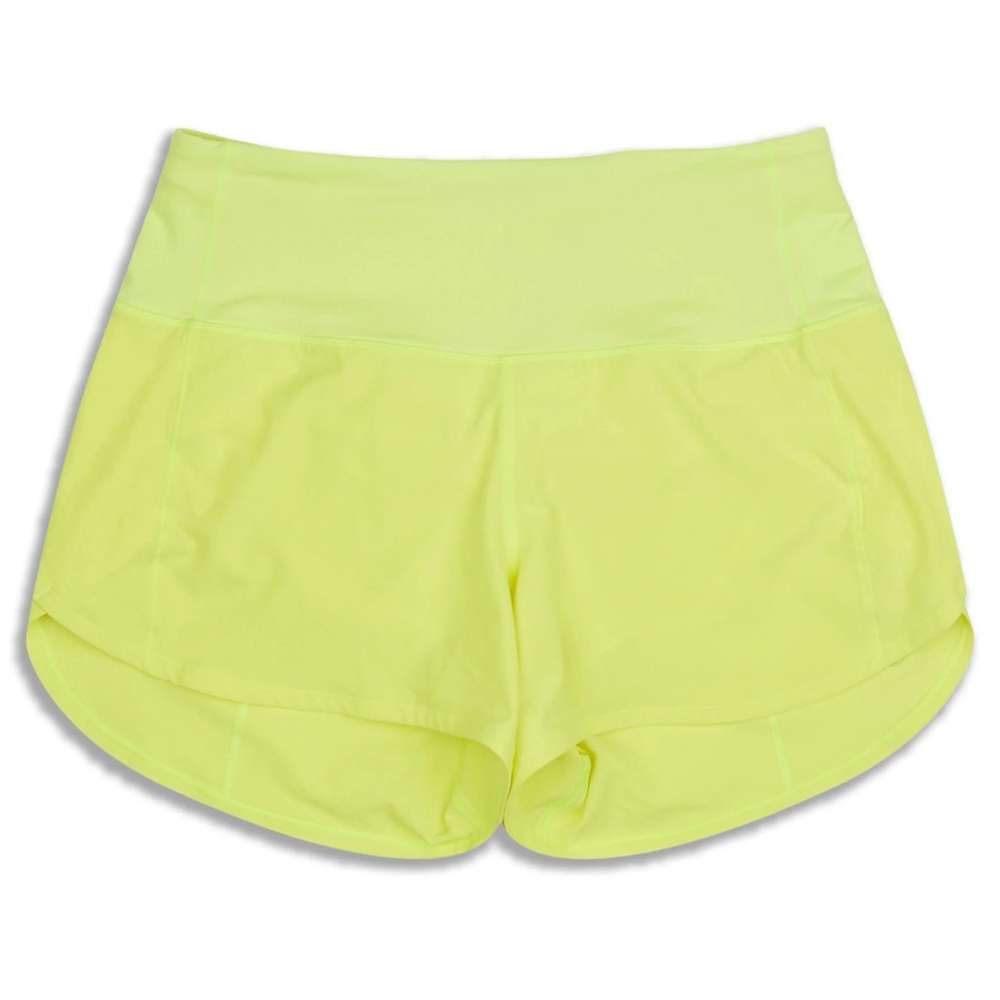 Lululemon Speed up high rise lined short neon